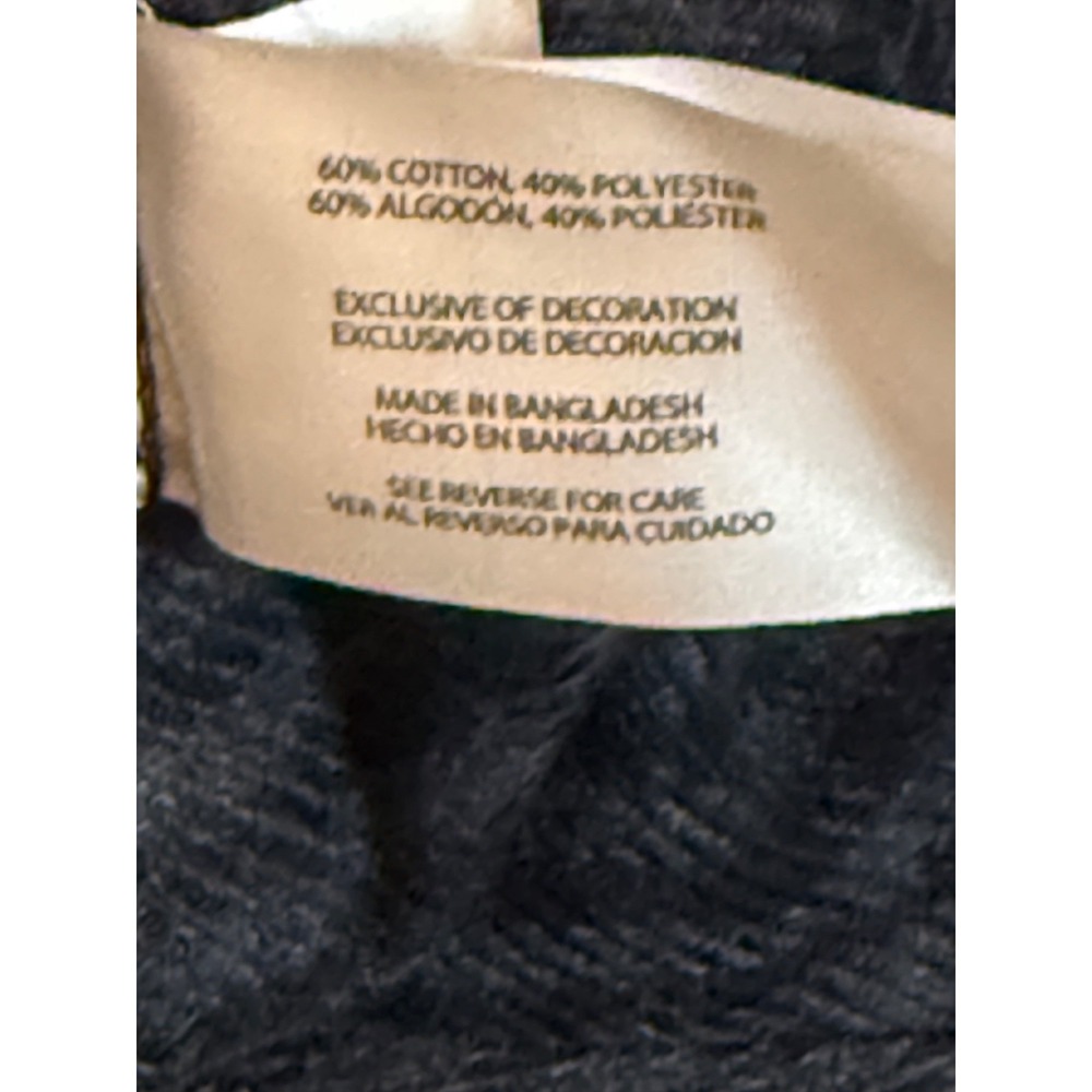Orvis Men's Size M Gray and Black Plaid Heavy Weight Flannel Shirt - Picture 7 of 7